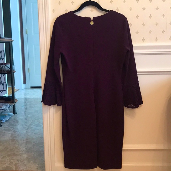 Tommy Hilfiger burgundy dress - Picture 2 of 5